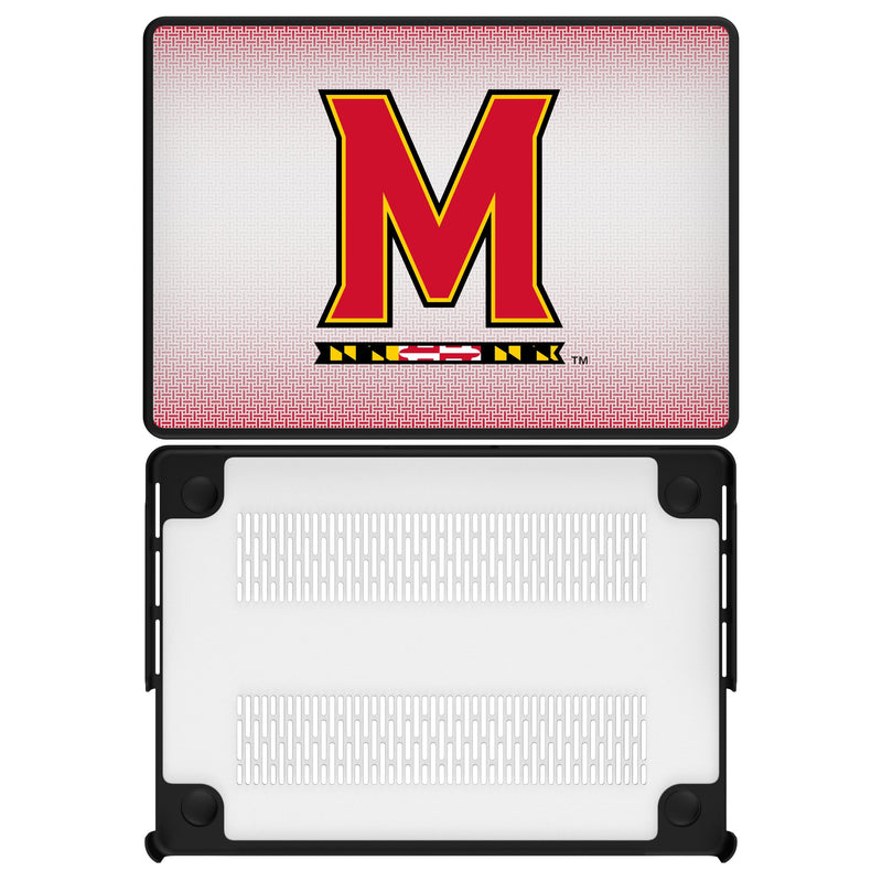 University of Maryland Terrapins Linen MacBook Laptop Case for Apple MacBook