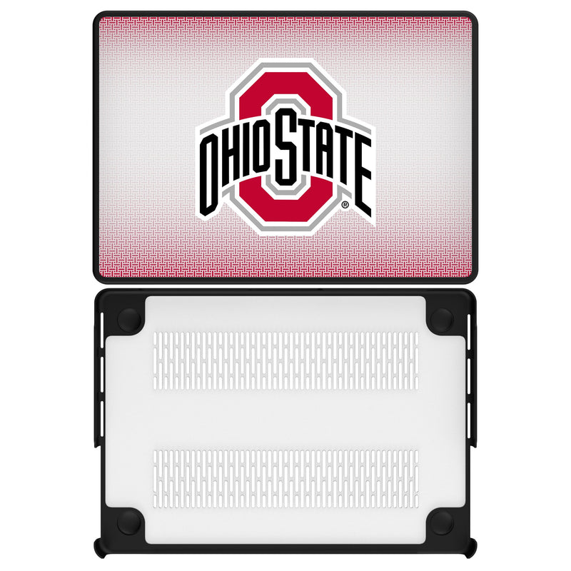 Ohio State University Buckeyes Linen MacBook Laptop Case for Apple MacBook