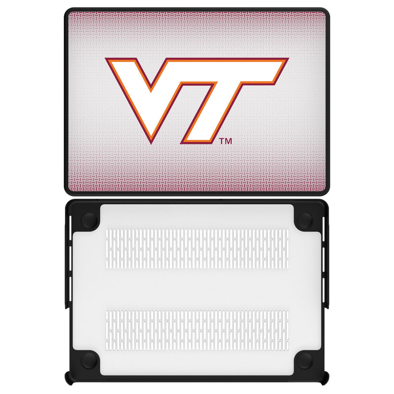 Virginia Tech Hokies Linen MacBook Laptop Case for Apple MacBook