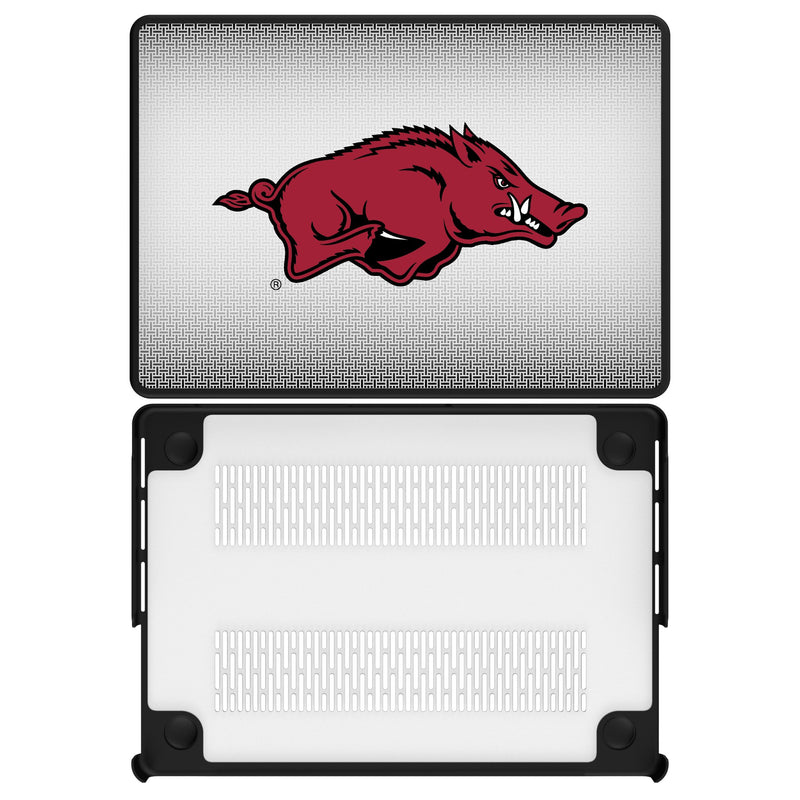 University of Arkansas Fayetteville Razorbacks Linen MacBook Laptop Case