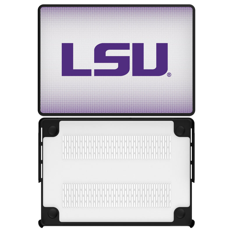 Louisiana State University Tigers Linen MacBook Laptop Case for Apple MacBook