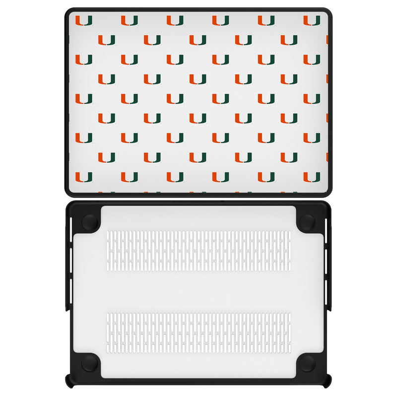 University of Miami Hurricanes Fashion Pattern MacBook Laptop Case for Apple MacBook