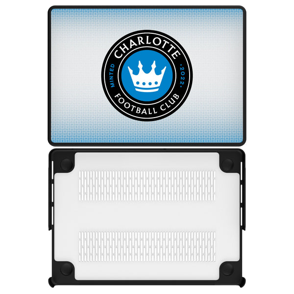 Charlotte FC Linen MacBook Laptop Case for Apple MacBook