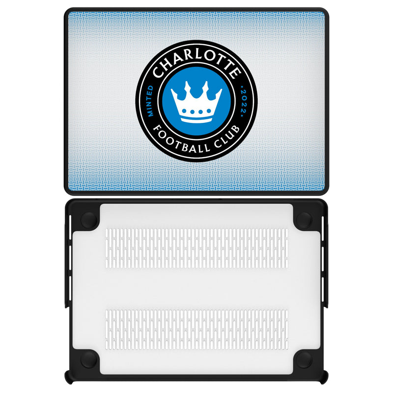 Charlotte FC  Linen MacBook Laptop Case