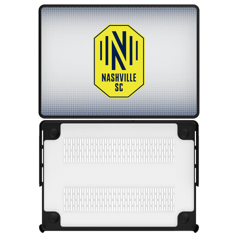 Nashville SC  Linen MacBook Laptop Case