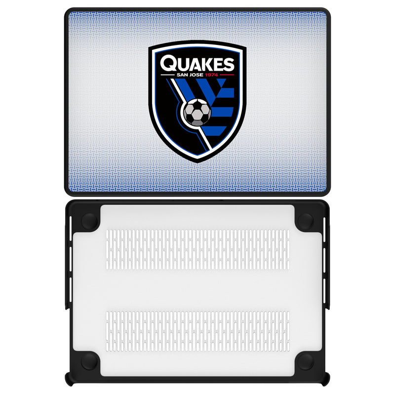 San Jose Earthquakes Linen MacBook Laptop Case for Apple MacBook