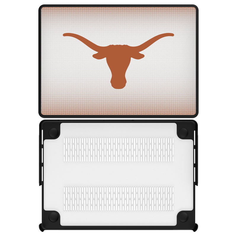 University of Texas Longhorns Linen MacBook Laptop Case for Apple MacBook