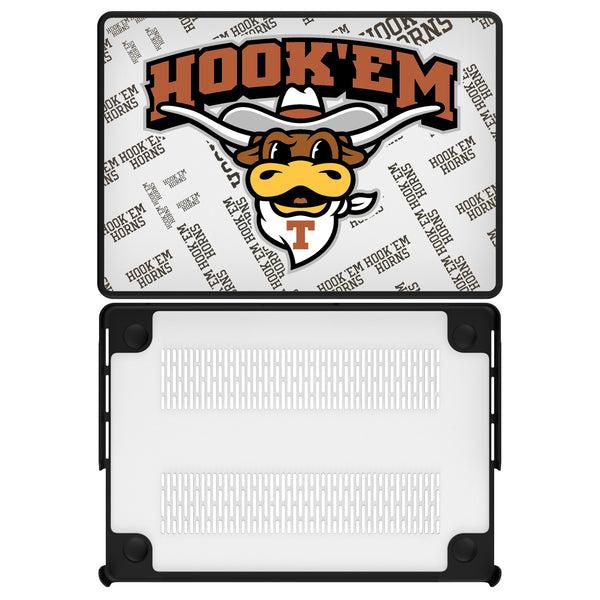 University of Texas Longhorns Quadtile MacBook Laptop Case for Apple MacBook