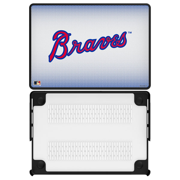 Atlanta Braves Home 2012 - Cooperstown Collection Linen MacBook Laptop Case for Apple MacBook