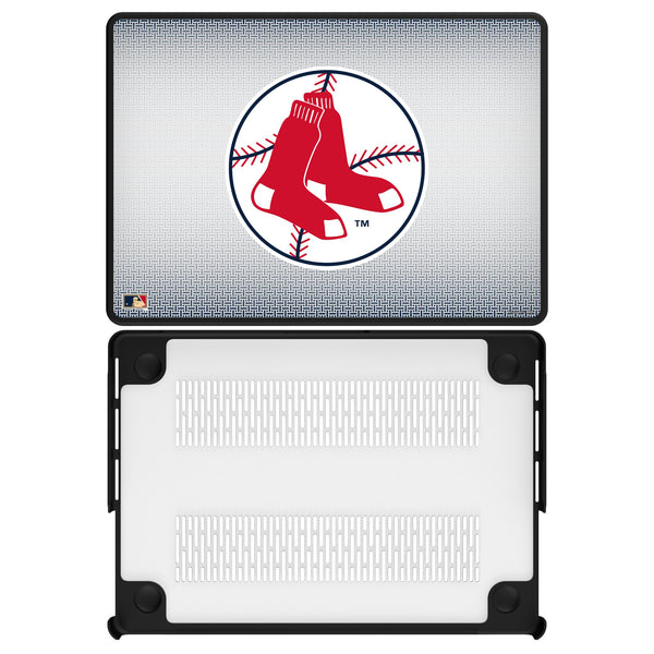 Boston Red Sox 1970-1975 - Cooperstown Collection Linen MacBook Laptop Case for Apple MacBook