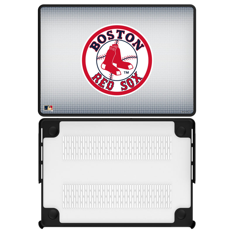 Boston Red Sox 1976-2008 - Cooperstown Collection Linen MacBook Laptop Case