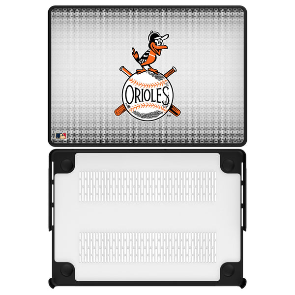 Baltimore Orioles 1954-1963 - Cooperstown Collection Linen MacBook Laptop Case for Apple MacBook