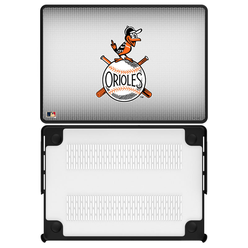 Baltimore Orioles 1954-1963 - Cooperstown Collection Linen MacBook Laptop Case for Apple MacBook