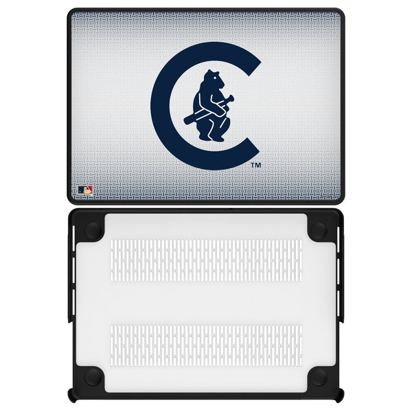 Chicago Cubs 1911-1912 - Cooperstown Collection Linen MacBook Laptop Case for Apple MacBook