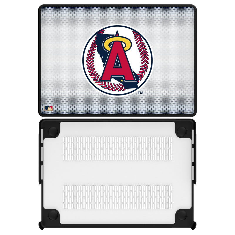 LA Angels 1986-1992 - Cooperstown Collection Linen MacBook Laptop Case for Apple MacBook