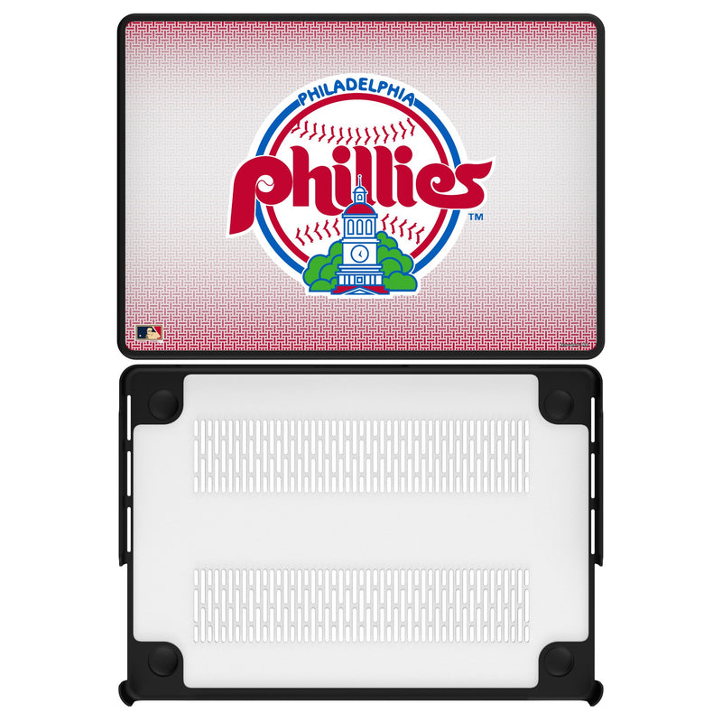 Philadelphia Phillies 1984-1991 - Cooperstown Collection Linen MacBook Laptop Case for Apple MacBook
