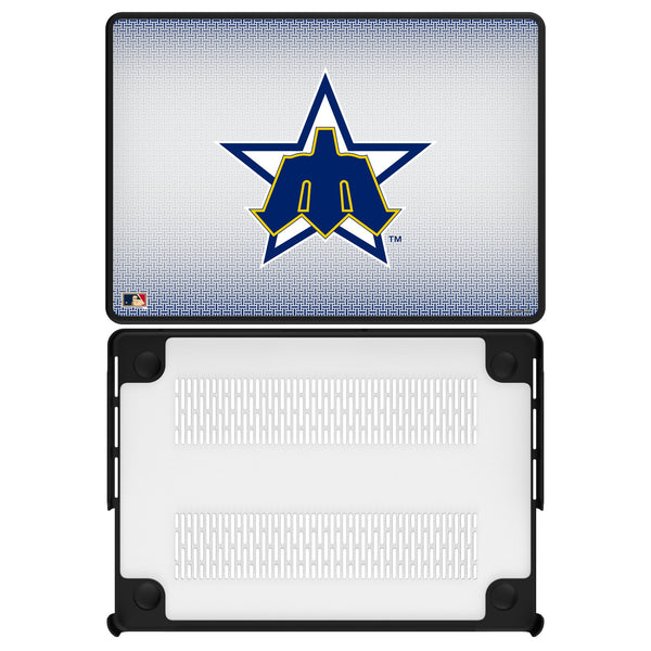 Seattle Mariners 1981-1986 - Cooperstown Collection Linen MacBook Laptop Case for Apple MacBook