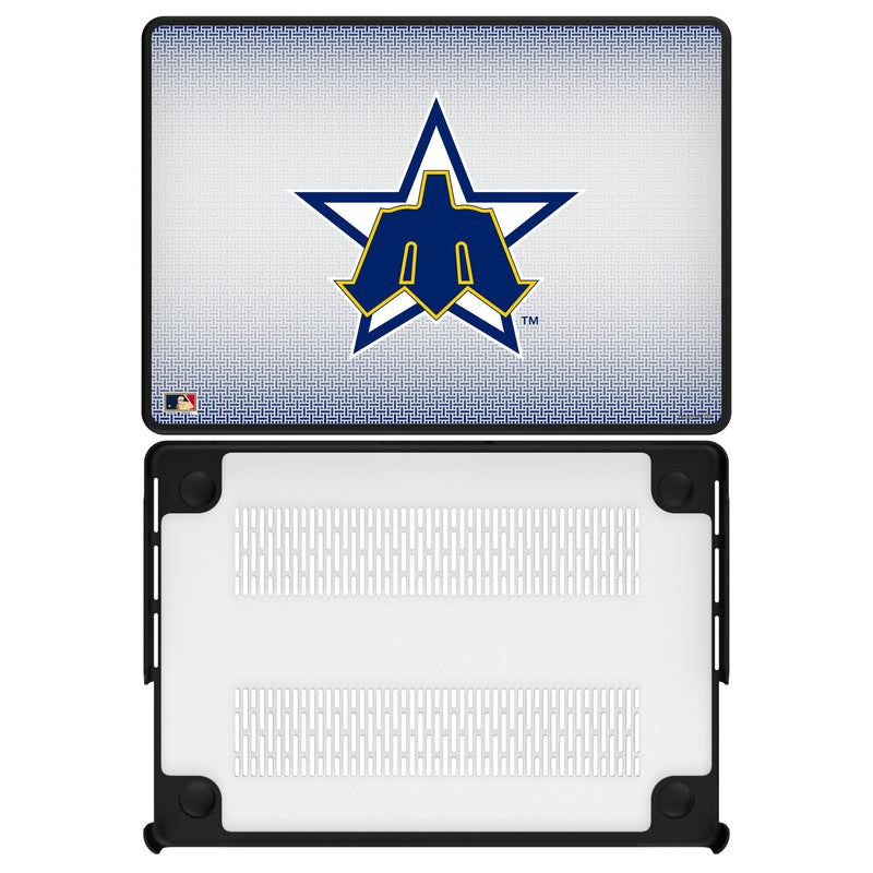Seattle Mariners 1981-1986 - Cooperstown Collection Linen MacBook Laptop Case for Apple MacBook
