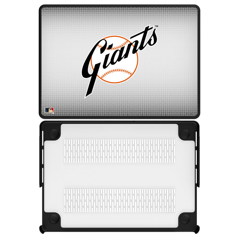 San Francisco Giants 1958-1967 - Cooperstown Collection Linen MacBook Laptop Case