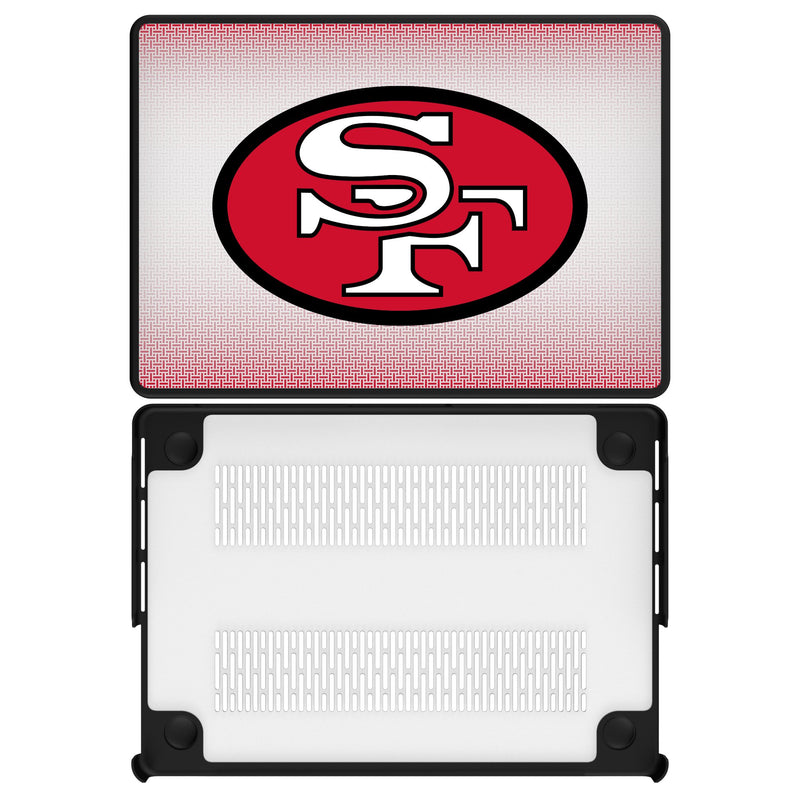 San Francisco 49ers Historic Collection Linen MacBook Laptop Case for Apple MacBook
