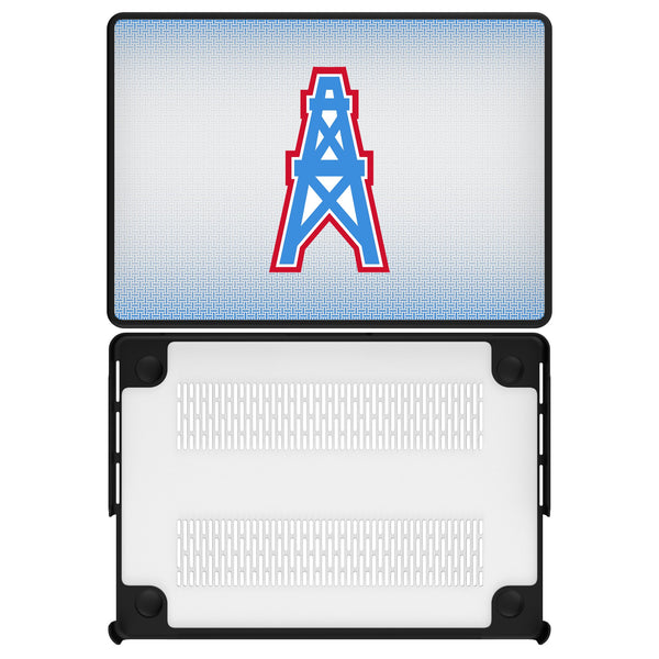 Houston Oilers Historic Collection Linen MacBook Laptop Case for Apple MacBook