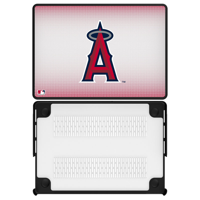 Los Angeles Angels Linen MacBook Laptop Case for Apple MacBook