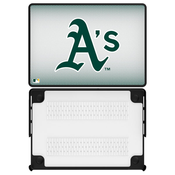 Oakland Athletics Linen MacBook Laptop Case for Apple MacBook
