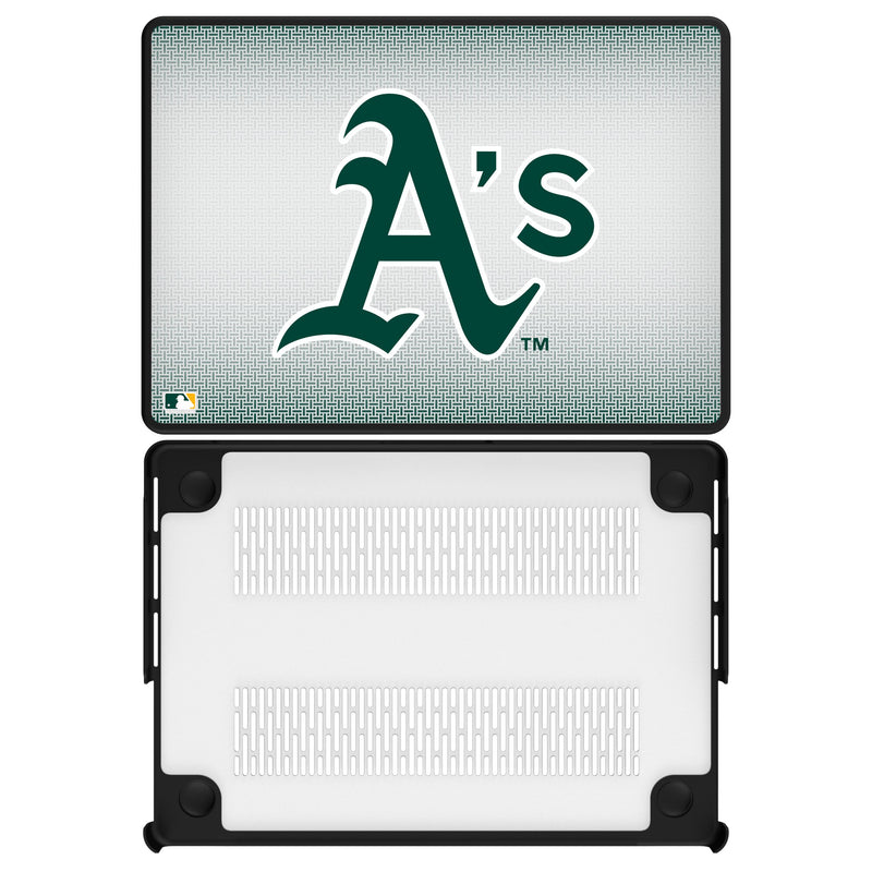 Oakland Athletics Linen MacBook Laptop Case for Apple MacBook