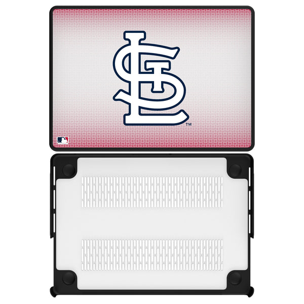 St Louis Cardinals Linen MacBook Laptop Case for Apple MacBook