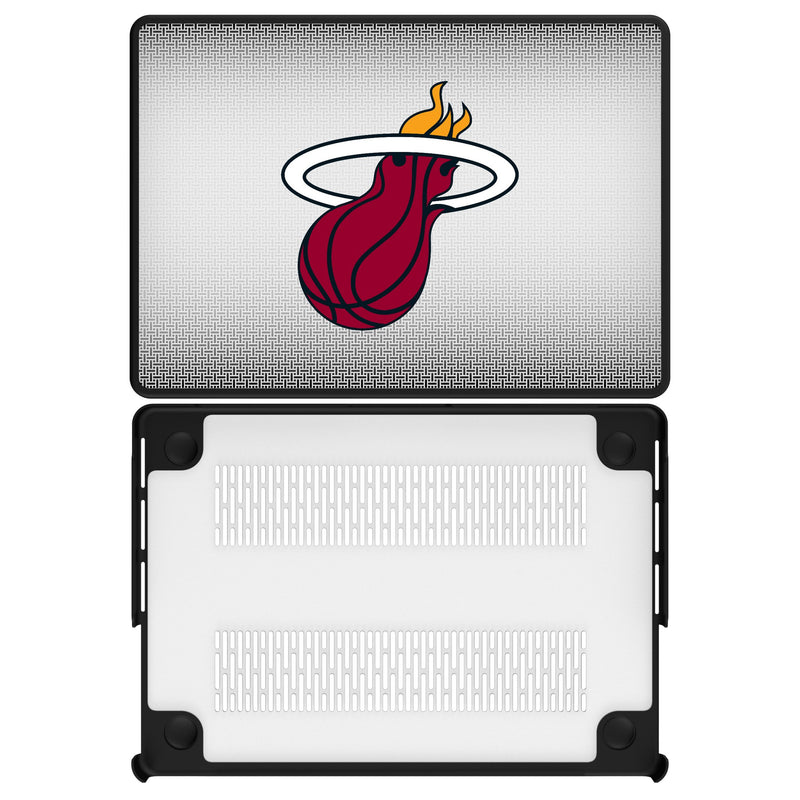 Miami Heat Linen MacBook Laptop Case