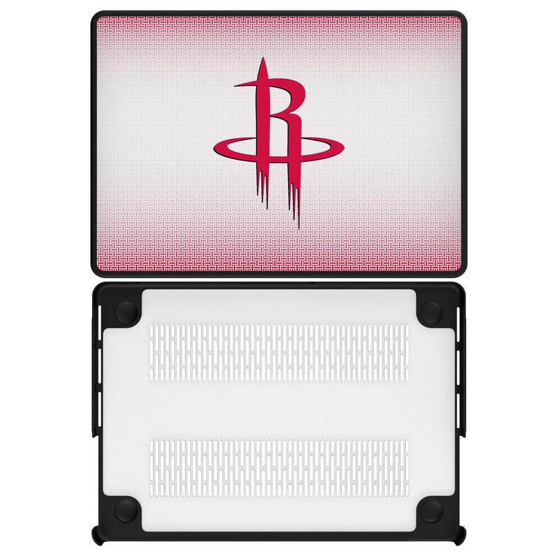 Houston Rockets Linen MacBook Laptop Case for Apple MacBook