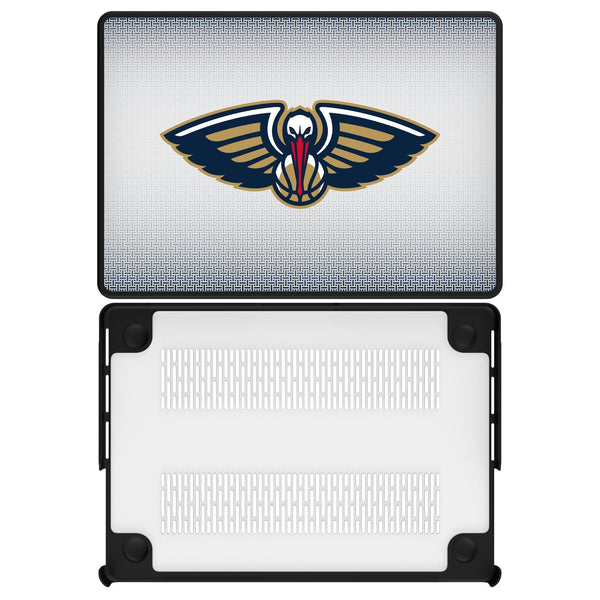 New Orleans Pelicans Linen MacBook Laptop Case