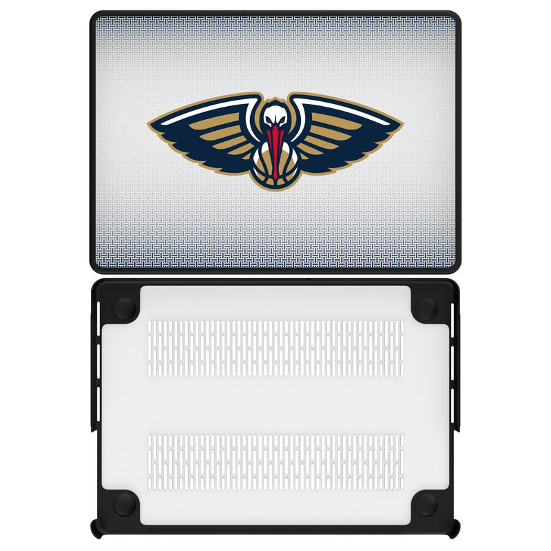 New Orleans Pelicans Linen MacBook Laptop Case for Apple MacBook