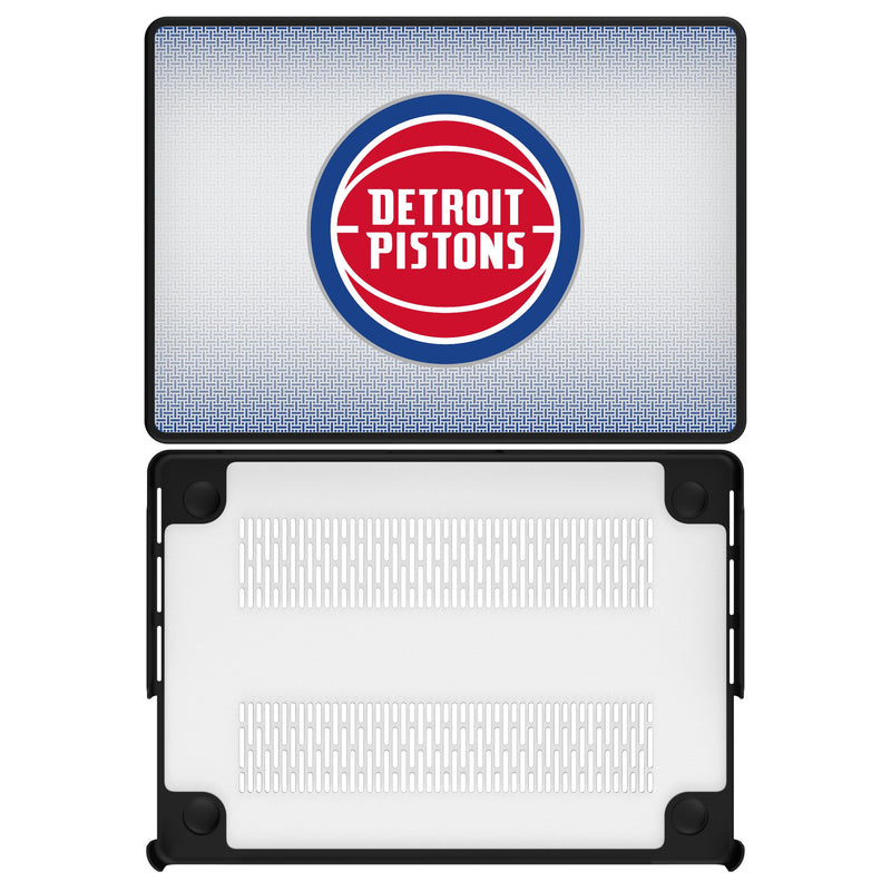 Detroit Pistons Linen MacBook Laptop Case for Apple MacBook