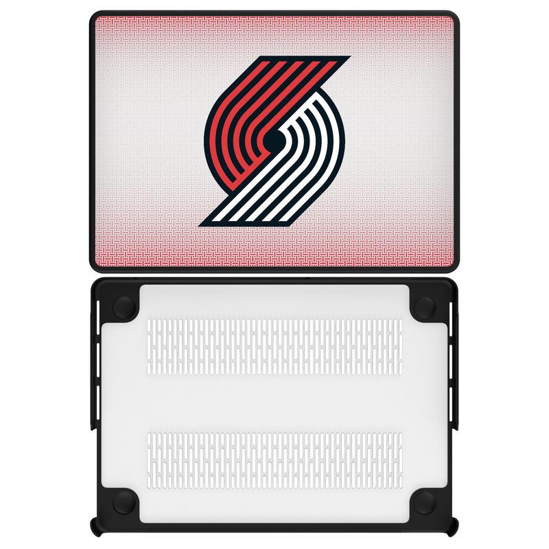 Portland Trail Blazers Linen MacBook Laptop Case for Apple MacBook