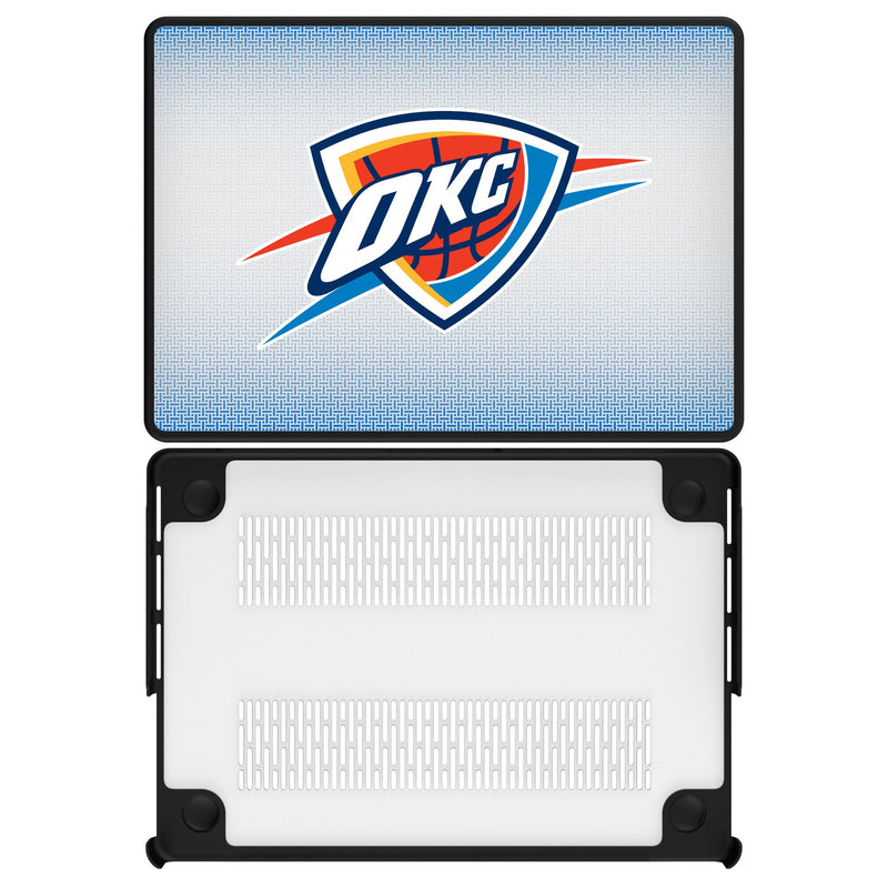 Oklahoma City Thunder Linen MacBook Laptop Case