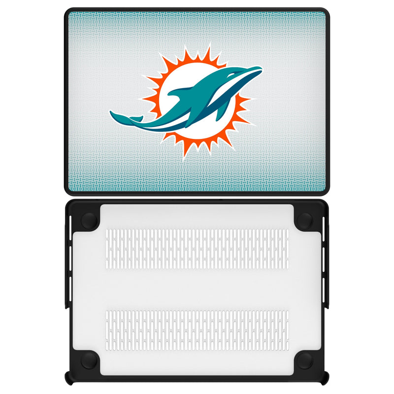 Miami Dolphins Linen MacBook Laptop Case for Apple MacBook