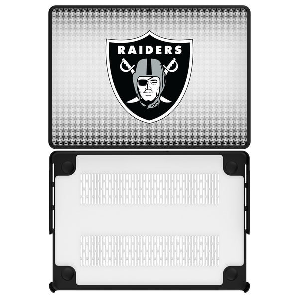 Las Vegas Raiders Linen MacBook Laptop Case for Apple MacBook