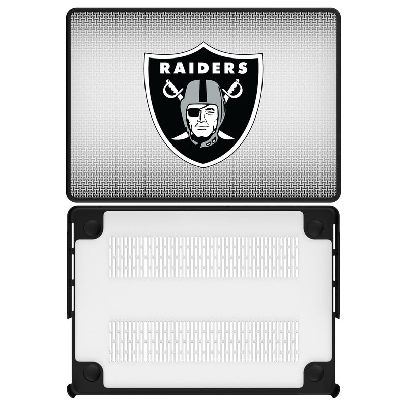 Las Vegas Raiders Linen MacBook Laptop Case for Apple MacBook