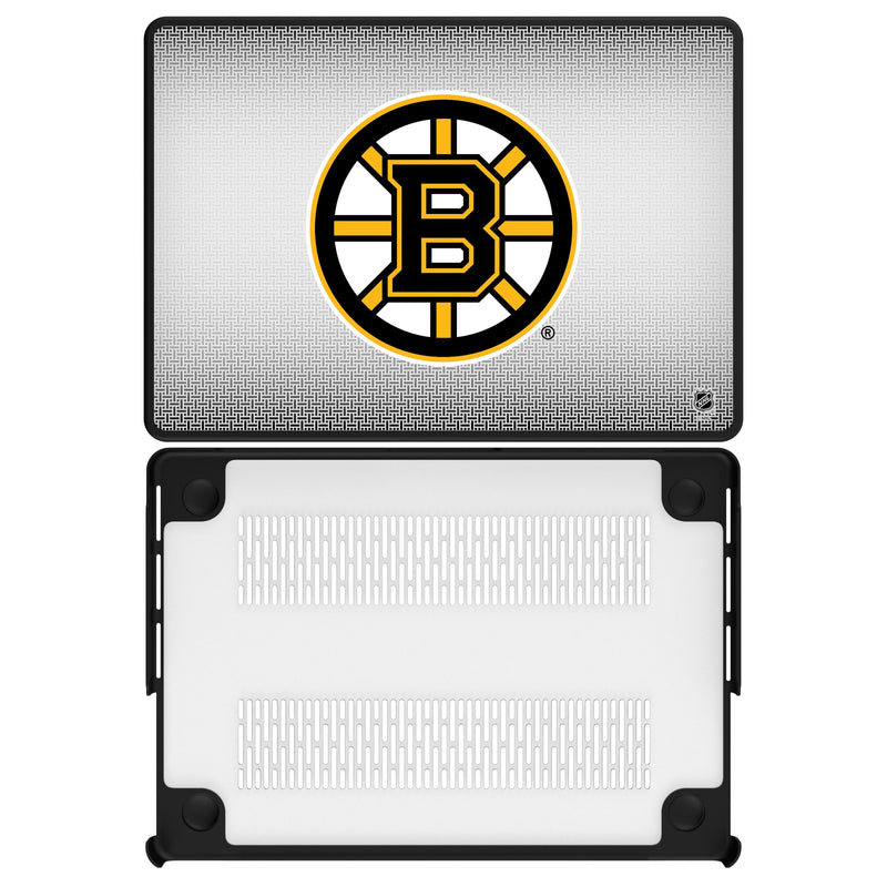 Boston Bruins Linen MacBook Laptop Case