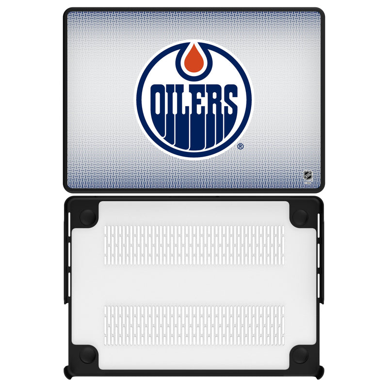 Edmonton Oilers Linen MacBook Laptop Case for Apple MacBook