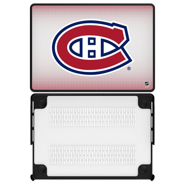 Montreal Canadiens Linen MacBook Laptop Case