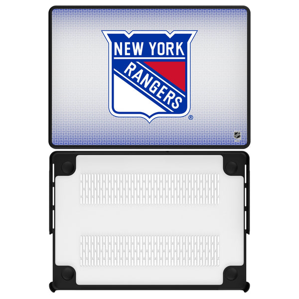 New York Rangers Linen MacBook Laptop Case for Apple MacBook