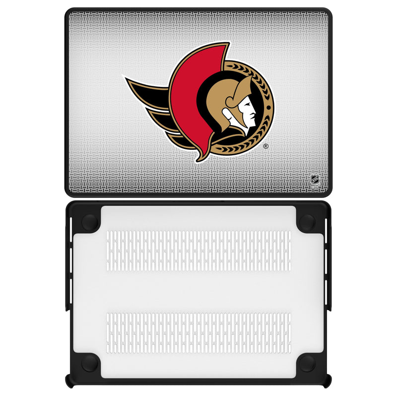 Ottawa Senators Linen MacBook Laptop Case