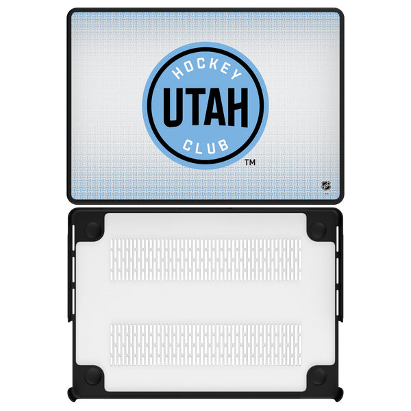 Utah Hockey Club Linen MacBook Laptop Case for Apple MacBook