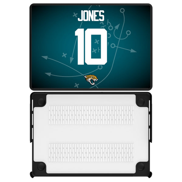 Mac Jones Jacksonville Jaguars 10 Game Tactic MacBook Laptop Case for Apple MacBook