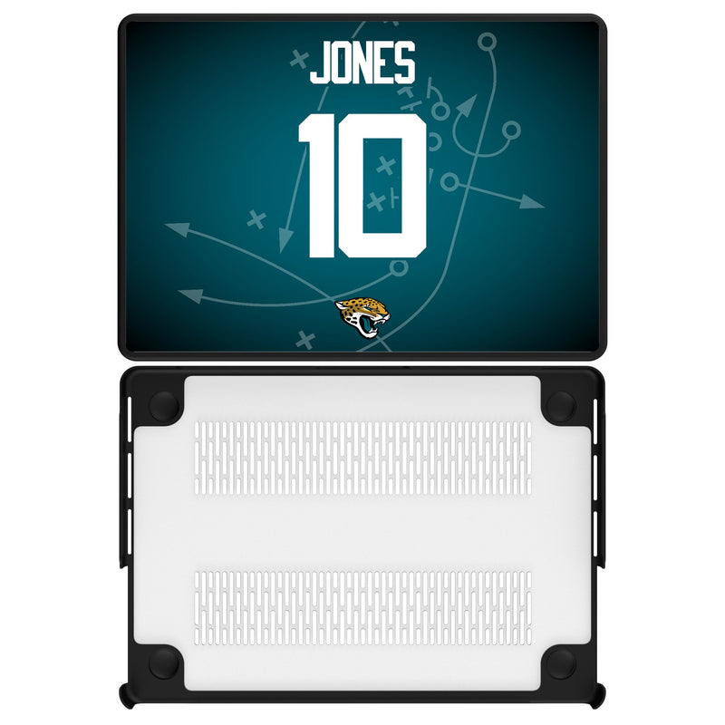 Mac Jones Jacksonville Jaguars 10 Game Tactic MacBook Laptop Case for Apple MacBook