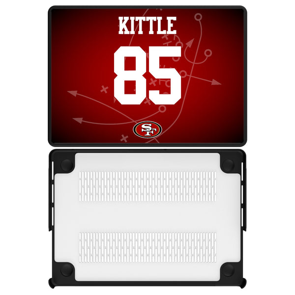 George Kittle San Francisco 49ers 85 Game Tactic MacBook Laptop Case for Apple MacBook
