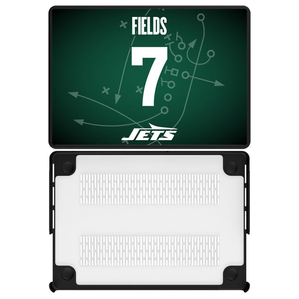 Justin Fields New York Jets 7 Game Tactic MacBook Laptop Case for Apple MacBook