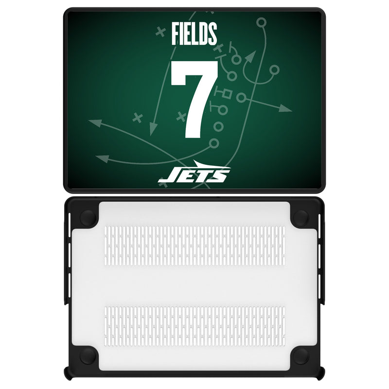 Justin Fields New York Jets 7 Game Tactic MacBook Laptop Case for Apple MacBook